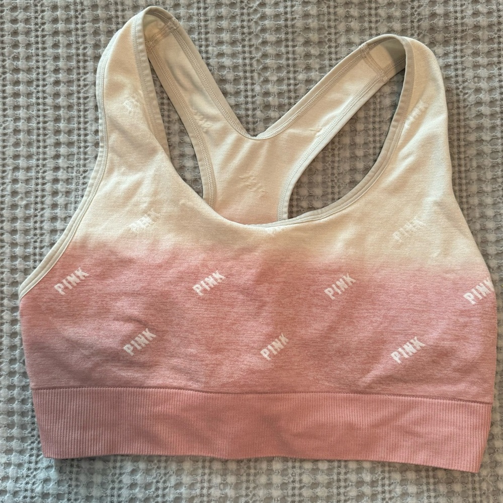 Like New Pink Active Sports Bra (XL)